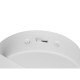 Trio-637910231 - Napoli - Matt White CCT Semi Flush with White Glass Shade
