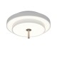 Trio-640210176 - Keaton - Warm Grey CCT Flush Ø 40 cm