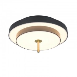 Keaton - Black & Gold CCT Flush Ø 40 cm Keaton - Black & Gold CCT Flush Ø 40 cm