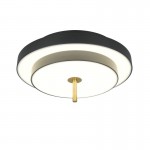 Keaton - Black & Gold CCT Flush Ø 40 cm Keaton - Black & Gold CCT Flush Ø 40 cm