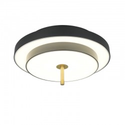 Keaton - Black & Gold CCT Flush Ø 40 cm Keaton - Black & Gold CCT Flush Ø 40 cm