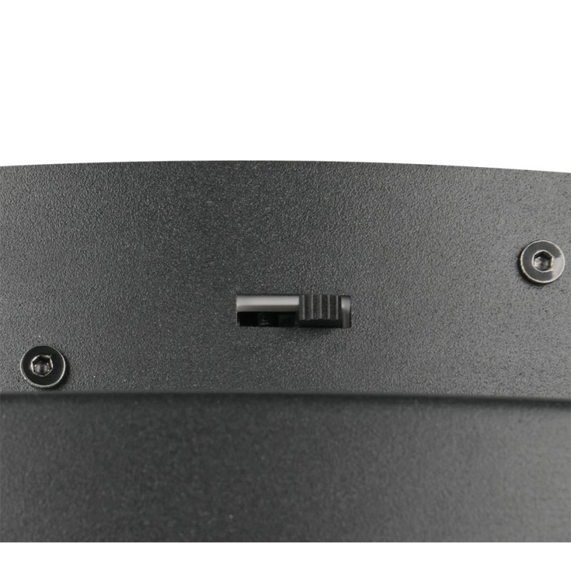 Trio-640210180 - Keaton - Black & Gold CCT Flush Ø 40 cm
