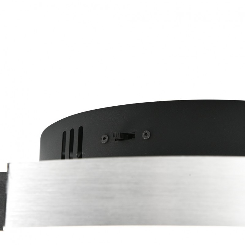 - Caya - Black & Brushed Aluminium CCT Ceiling Lamp Trio-641910205 - Caya - Black & Brushed Aluminium CCT Ceiling Lamp