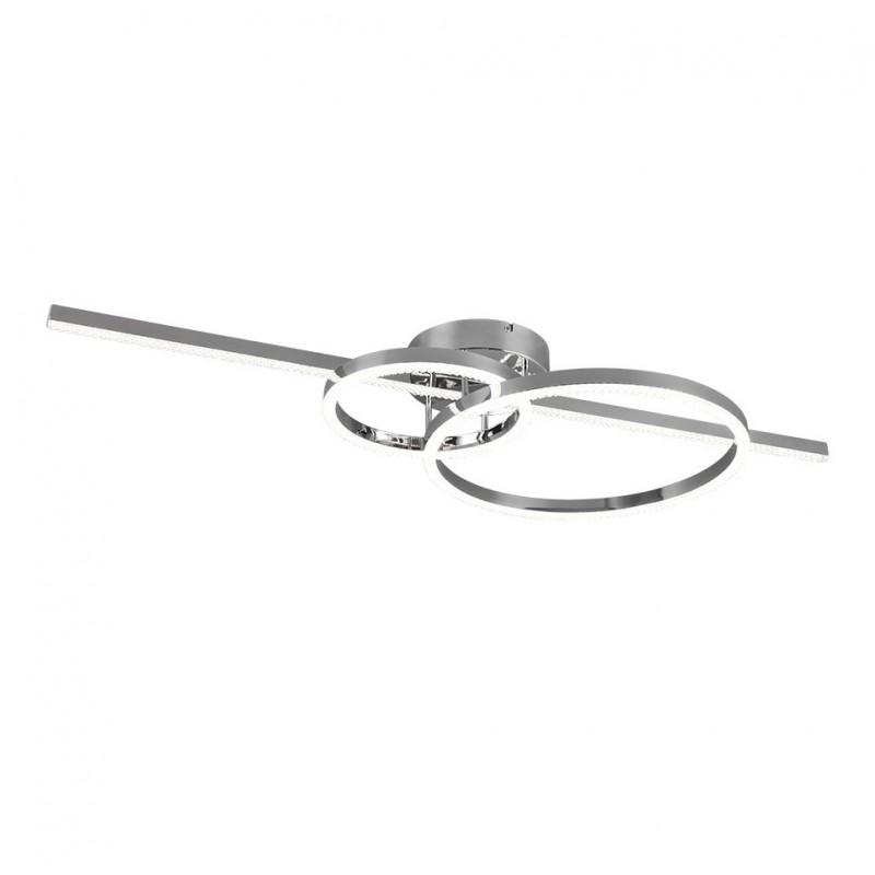 Trio-643010306 - Montilla - Chrome CCT Ceiling Lamp with Remote Control