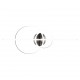 - Montilla - Matt Nickel CCT Ceiling Lamp with Remote Control Trio-643010307 - Montilla - Matt Nickel CCT Ceiling Lamp with Remote Control