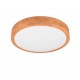 Trio-647410130 - Iseo - Natural Wooden LED Flush Ø 40 cm