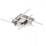 Roger - Matt Nickel & Aluminium CCT Ceiling Lamp with Remote Control Roger - Matt Nickel & Aluminium CCT Ceiling Lamp with Remote Control