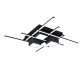 Trio-647810432 - Roger - Matt Black CCT Ceiling Lamp with Remote Control