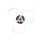 Ceiling Lights - Caruso - Brushed Aluminium & Black CCT Ceiling Lamp Trio-648110605 - Caruso - Brushed Aluminium & Black CCT Ceiling Lamp