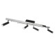 Trio-648310505 - Zeno - Brushed Aluminium & Black CCT 4 Spotlights with Remote Control