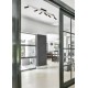 Trio-648310705 - Zeno - Brushed Aluminium & Black CCT 6 Spotlights with Remote Control