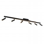 Zeno - Matt Black CCT 6 Spotlights with Remote Control Zeno - Matt Black CCT 6 Spotlights with Remote Control
