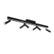 Trio-648310732 - Zeno - Matt Black CCT 6 Spotlights with Remote Control