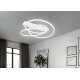 - Darvin - Matt White CCT Ceiling Lamp Trio-649110131 - Darvin - Matt White CCT Ceiling Lamp