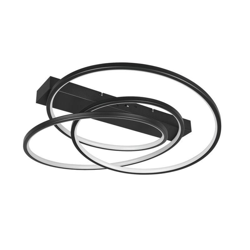 - Darvin - Matt Black CCT Ceiling Lamp Trio-649110132 - Darvin - Matt Black CCT Ceiling Lamp