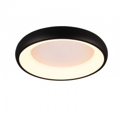 Cardona - Matt Black CCT Ceiling Lamp ∅ 46.5 cm Cardona - Matt Black CCT Ceiling Lamp ∅ 46.5 cm