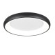 Trio-649616032 - Cardona - Matt Black CCT Ceiling Lamp ∅ 62 cm