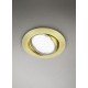 Trio-650100108 - Jura - Adjustable Matt Brass Recessed Downlight Ø 8.3 cm