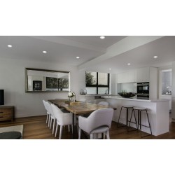 Rila - Matt White LED Recessed Downlight Ø 8.2 cm