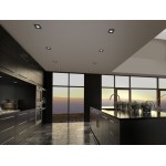 Pamir - Adjustable Matt Black LED Recessed Downlight