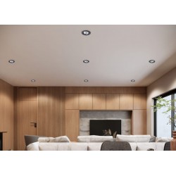 Pamir - Adjustable Matt Black LED Recessed Downlight Ø 8.5 cm Pamir - Adjustable Matt Black LED Recessed Downlight Ø 8.5 cm