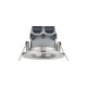 - Zagros - IP65 Matt Nickel LED Recessed Downlight Ø 8.5 cm Trio-650710107 - Zagros - IP65 Matt Nickel LED Recessed Downlight Ø 8.5 cm
