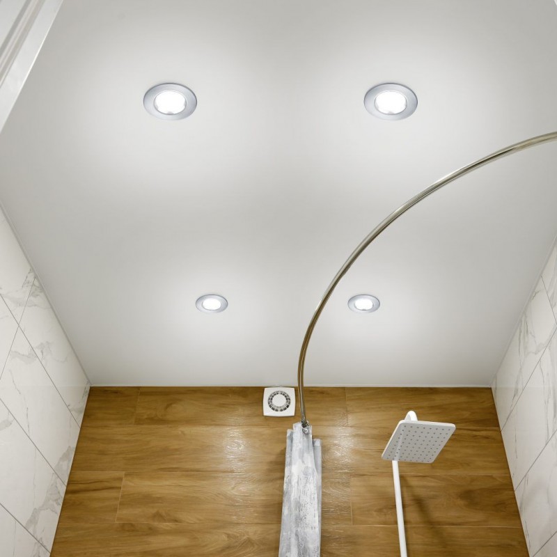 - Zagros - IP65 Matt Nickel LED Recessed Downlight Ø 8.5 cm Trio-650710107 - Zagros - IP65 Matt Nickel LED Recessed Downlight Ø 8.5 cm
