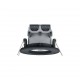 - Zagros - IP65 Matt Black LED Recessed Downlight Ø 8.5 cm Trio-650710132 - Zagros - IP65 Matt Black LED Recessed Downlight Ø 8.5 cm
