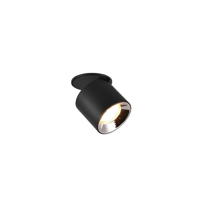 Spot & Downlights - Guayana - Matt Black Recessed or Surface-mounted Spotlight Trio-651000132 - Guayana - Matt Black Recessed or Surface-mounted Spotlight