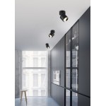 Guayana - Matt Black Recessed or Surface-mounted Spotlight Guayana - Matt Black Recessed or Surface-mounted Spotlight