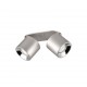 - Guayana - Matt Nickel Recessed or Surface-mounted 2 Spotlights Trio-651000207 - Guayana - Matt Nickel Recessed or Surface-mounted 2 Spotlights