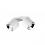 Guayana - Matt White Recessed or Surface-mounted 2 Spotlights Guayana - Matt White Recessed or Surface-mounted 2 Spotlights