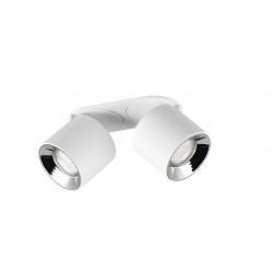 Guayana - Matt White Recessed or Surface-mounted 2 Spotlights Guayana - Matt White Recessed or Surface-mounted 2 Spotlights