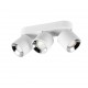 - Guayana - Matt White Recessed or Surface-mounted 3 Spotlights Trio-651000331 - Guayana - Matt White Recessed or Surface-mounted 3 Spotlights