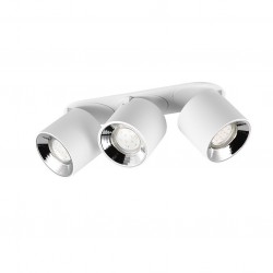 Guayana - Matt White Recessed or Surface-mounted 3 Spotlights Guayana - Matt White Recessed or Surface-mounted 3 Spotlights