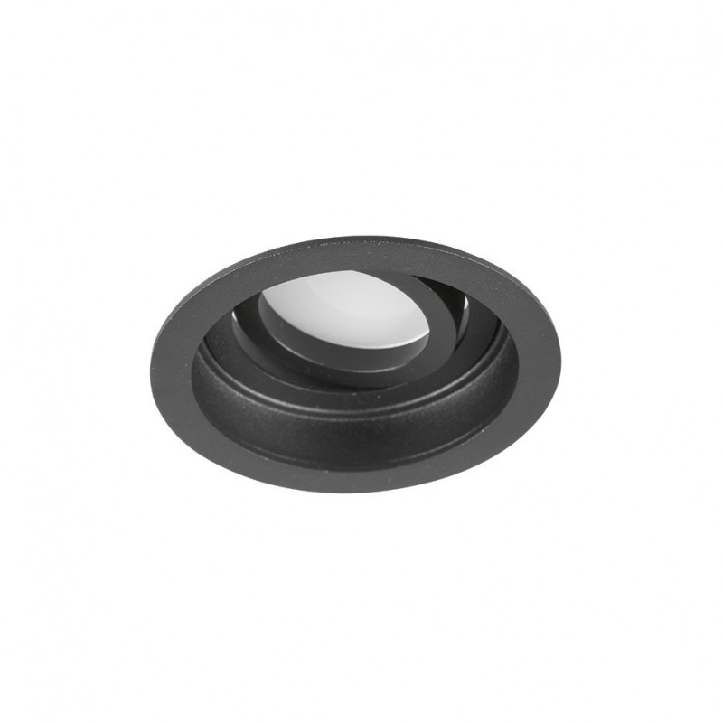 Trio-651500132 - Kenai - Adjustable Black Recessed Downlight Ø 9.2 cm