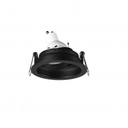 Kenai - Adjustable Black Recessed Downlight Ø 9.2 cm Kenai - Adjustable Black Recessed Downlight Ø 9.2 cm
