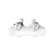 Trio-651600231 - Kenai - Adjustable White Twin Recessed Downlight