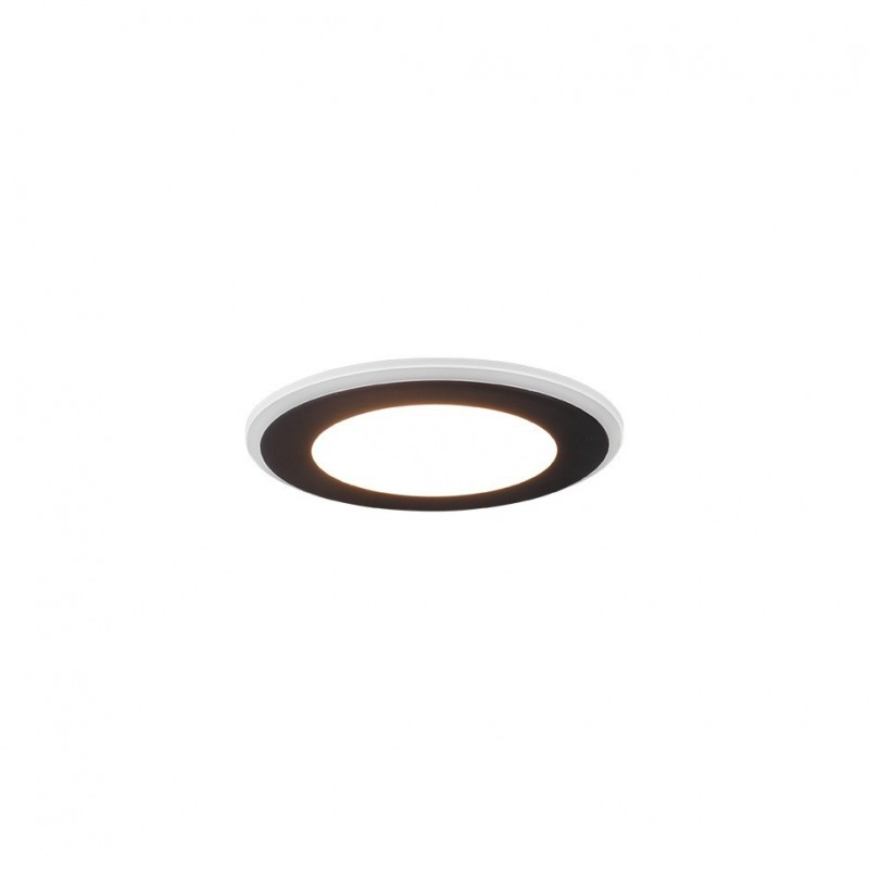 Trio-652410132 - Aura - Black LED Recessed Downlight Ø 14.8 cm