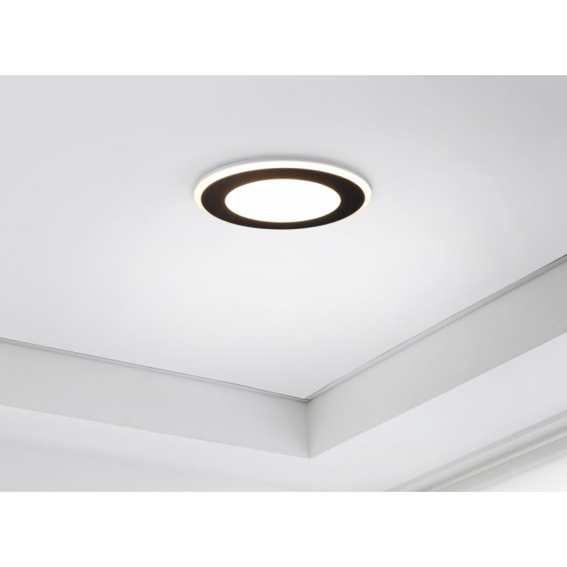 Trio-652410132 - Aura - Black LED Recessed Downlight Ø 14.8 cm