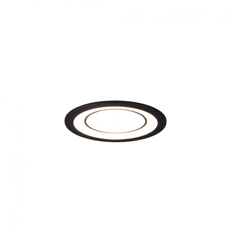 Trio-652610132 - Core - Black LED Recessed Downlight Ø 14.8 cm