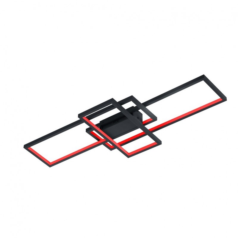 - Thiago - Anthracite RGBW Smart Ceiling Lamp with Remote Control Trio-652610342 - Thiago - Anthracite RGBW Smart Ceiling Lamp with Remote Control