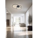 Aaron - Anthracite RGBW Flush with Remote Control Aaron - Anthracite RGBW Flush with Remote Control
