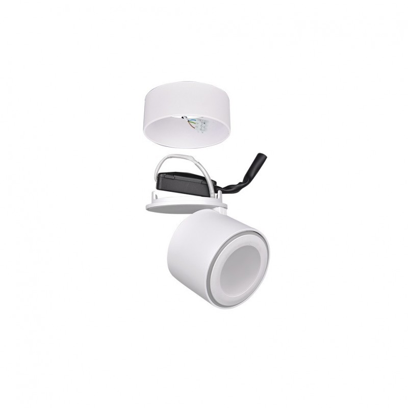 - Taurus - Matt White Recessed or Surface-mounted LED Spotlight Trio-652910131 - Taurus - Matt White Recessed or Surface-mounted LED Spotlight