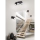 Spot & Downlights - Taurus - Matt Black Recessed or Surface-mounted LED Spotlight Trio-652910132 - Taurus - Matt Black Recessed or Surface-mounted LED Spotlight