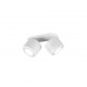 - Taurus - Matt White Recessed or Surface-mounted LED 2 Spotlights Trio-652910231 - Taurus - Matt White Recessed or Surface-mounted LED 2 Spotlights