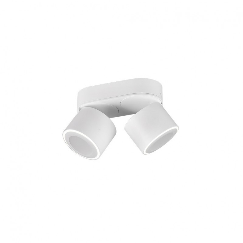 - Taurus - Matt White Recessed or Surface-mounted LED 2 Spotlights Trio-652910231 - Taurus - Matt White Recessed or Surface-mounted LED 2 Spotlights