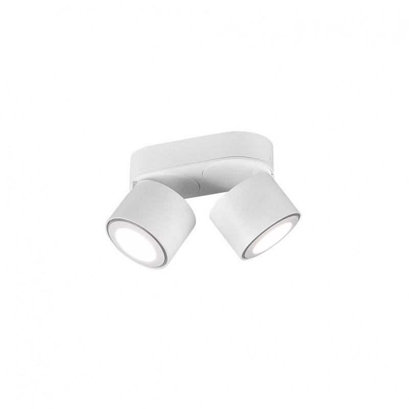 - Taurus - Matt White Recessed or Surface-mounted LED 2 Spotlights Trio-652910231 - Taurus - Matt White Recessed or Surface-mounted LED 2 Spotlights
