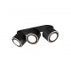 - Taurus - Matt Black Recessed or Surface-mounted LED 3 Spotlights Trio-652910332 - Taurus - Matt Black Recessed or Surface-mounted LED 3 Spotlights