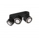 - Taurus - Matt Black Recessed or Surface-mounted LED 3 Spotlights Trio-652910332 - Taurus - Matt Black Recessed or Surface-mounted LED 3 Spotlights